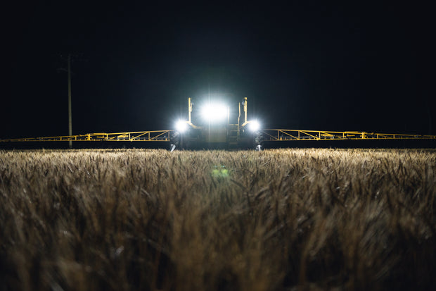 Work lights for the night shift